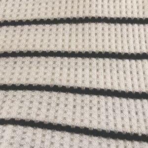 Free People Sweaters - Free People cream/black striped sweater size M Free People Sweaters - Free People cream/black striped sweater size M